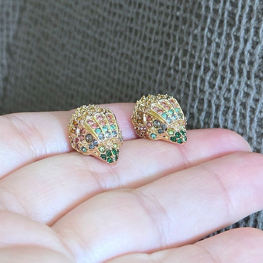 Kurt Geiger Signature Eagle🦅 Head Stud Earrings - NWT